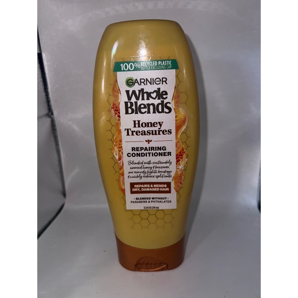 Garnier Whole Blends Honey Treasures Repairing Conditioner 12.5oz Damaged Hair